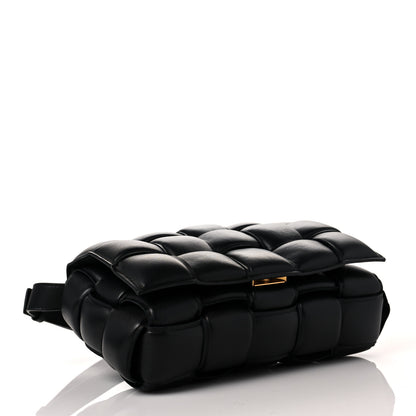 Bottega Veneta Nappa Maxi Intreccio Padded Cassette Crossbody Bag Black 4 of 8