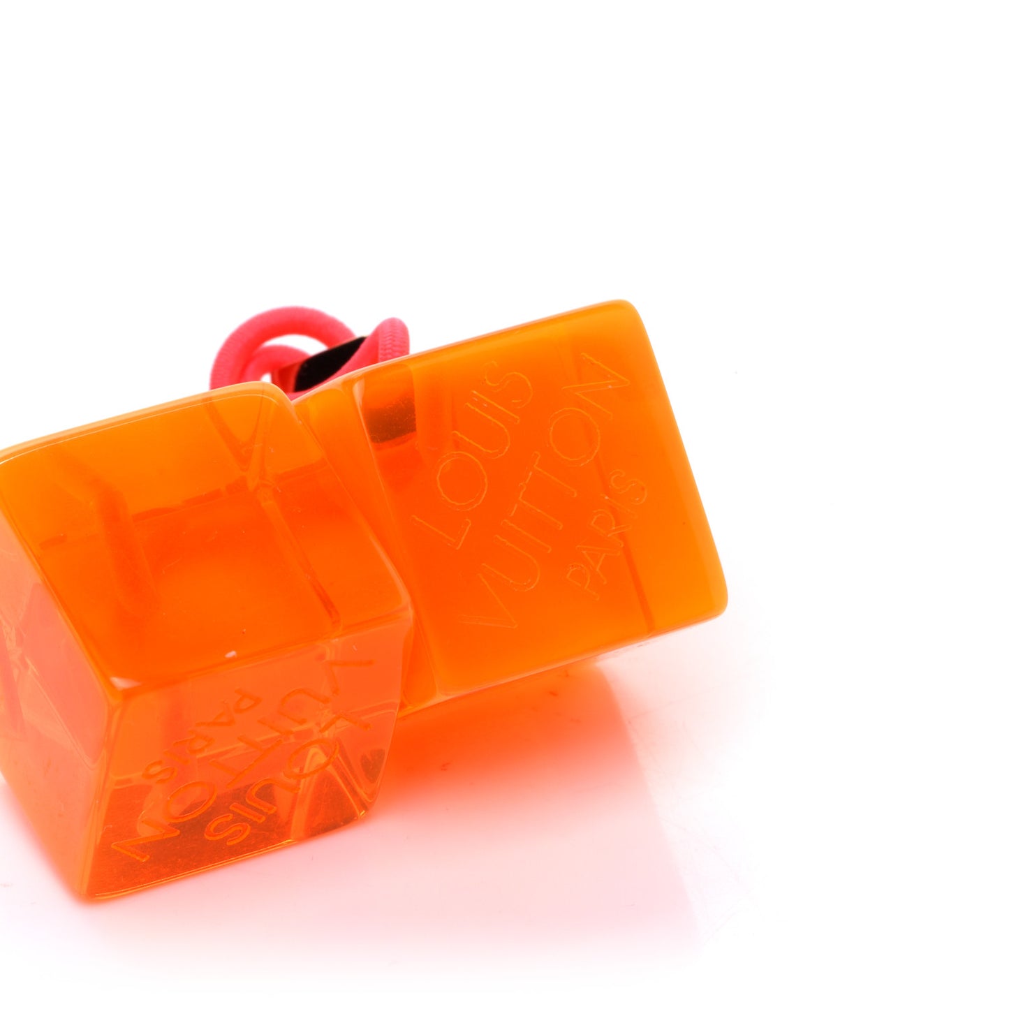 Resin Fluo Robert Wilson Hair Cubes Green Orange