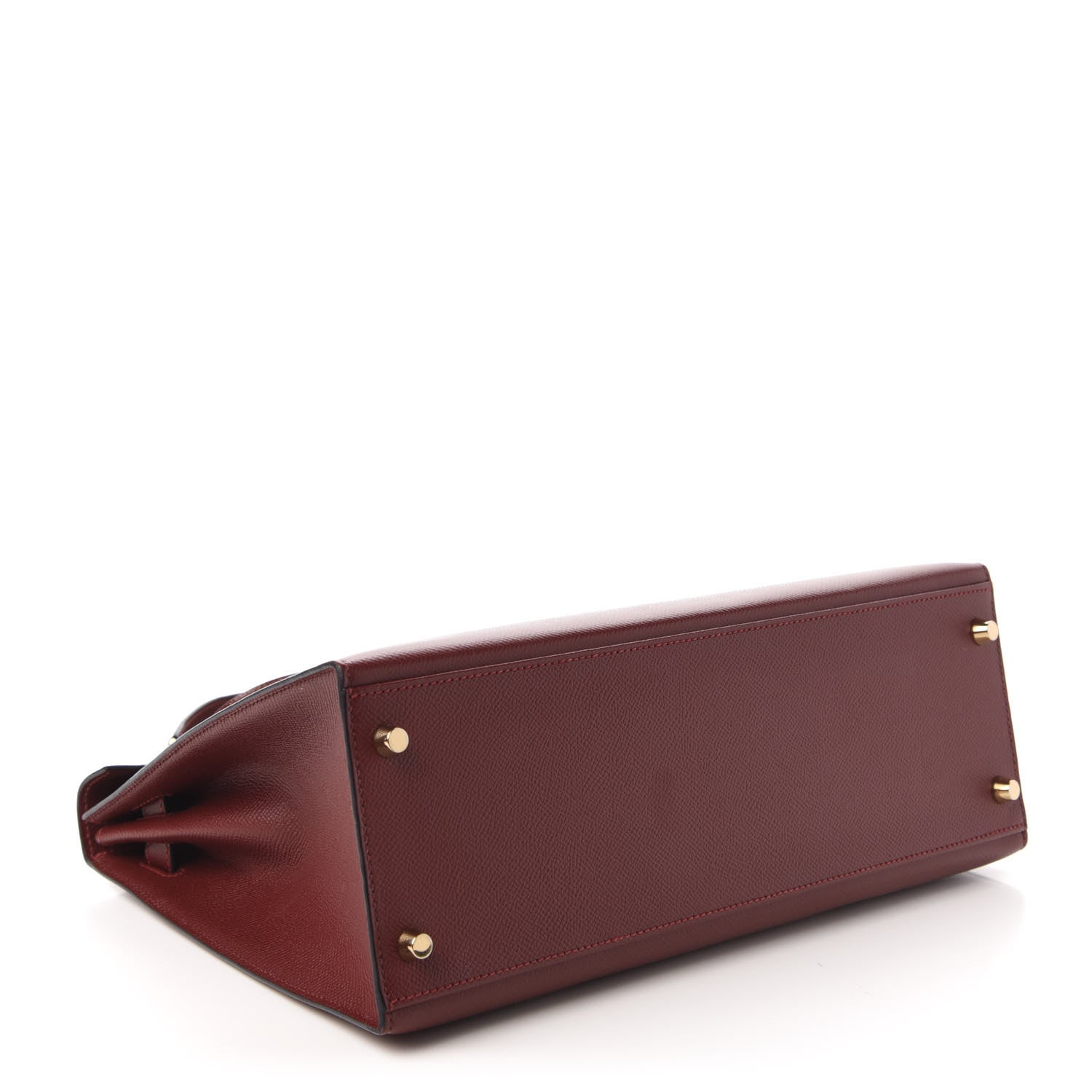 Hermes Epsom Kelly Sellier 32 Rouge H 4 of 11