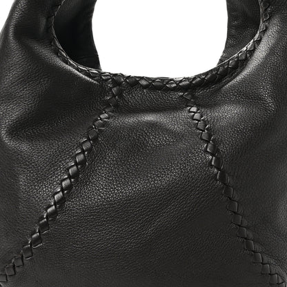 Bottega Veneta Cervo Deerskin Large Hobo Ebano 7 of 9