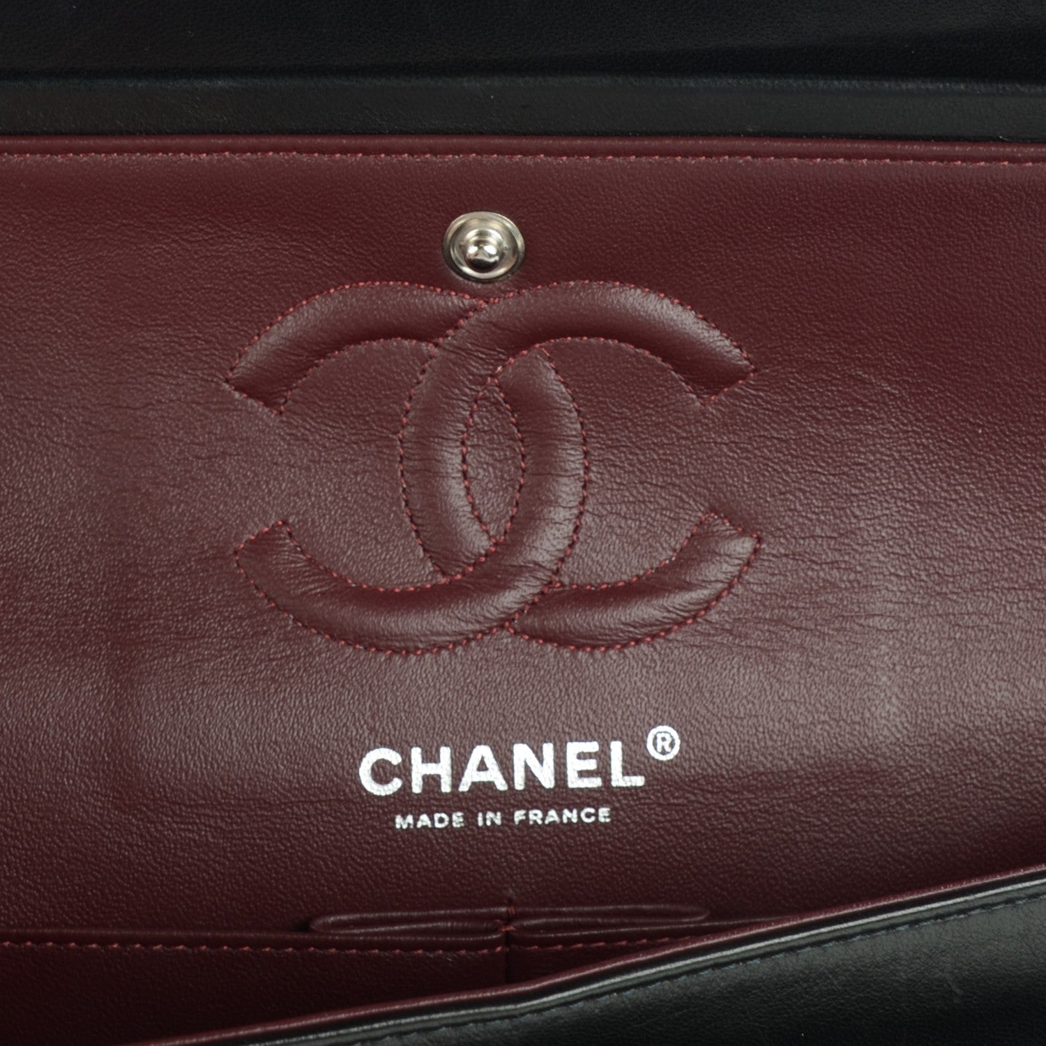 Chanel Lambskin Quilted Small Double Flap Black 6 of 7