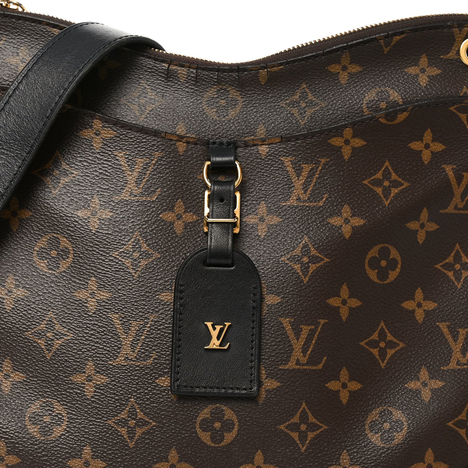 Louis Vuitton Monogram Odeon MM Black 6 of 10
