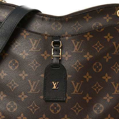 Louis Vuitton Monogram Odeon MM Black 6 of 10