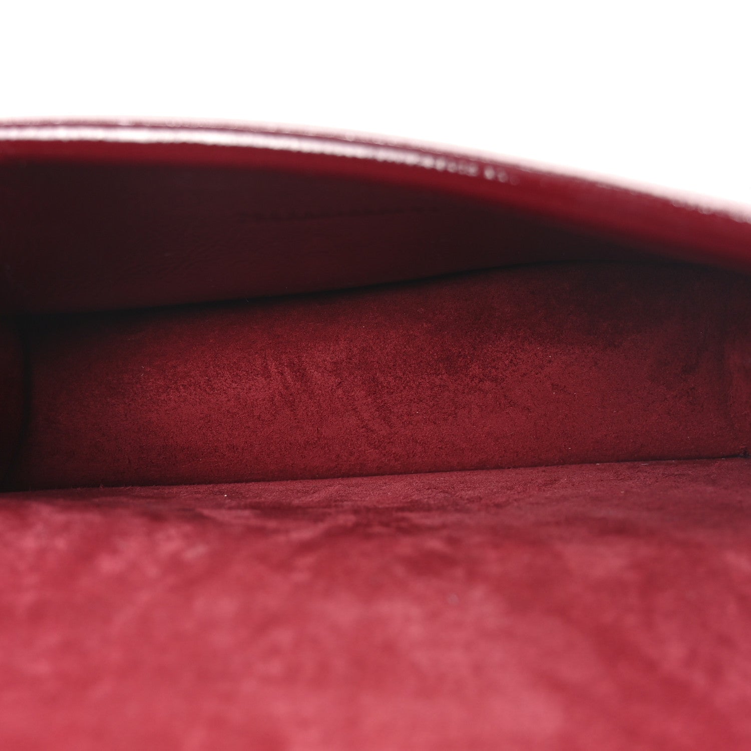Gucci Crinkled Patent Mini Dionysus Shoulder Bag Rosso Ancora Red 5 of 10