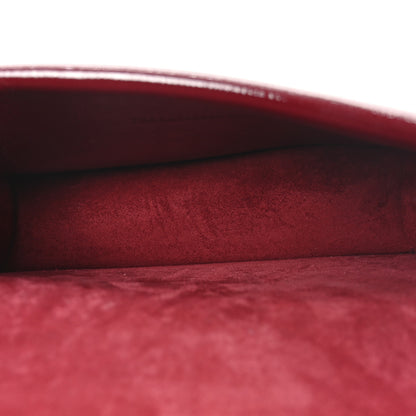 Gucci Crinkled Patent Mini Dionysus Shoulder Bag Rosso Ancora Red 5 of 10