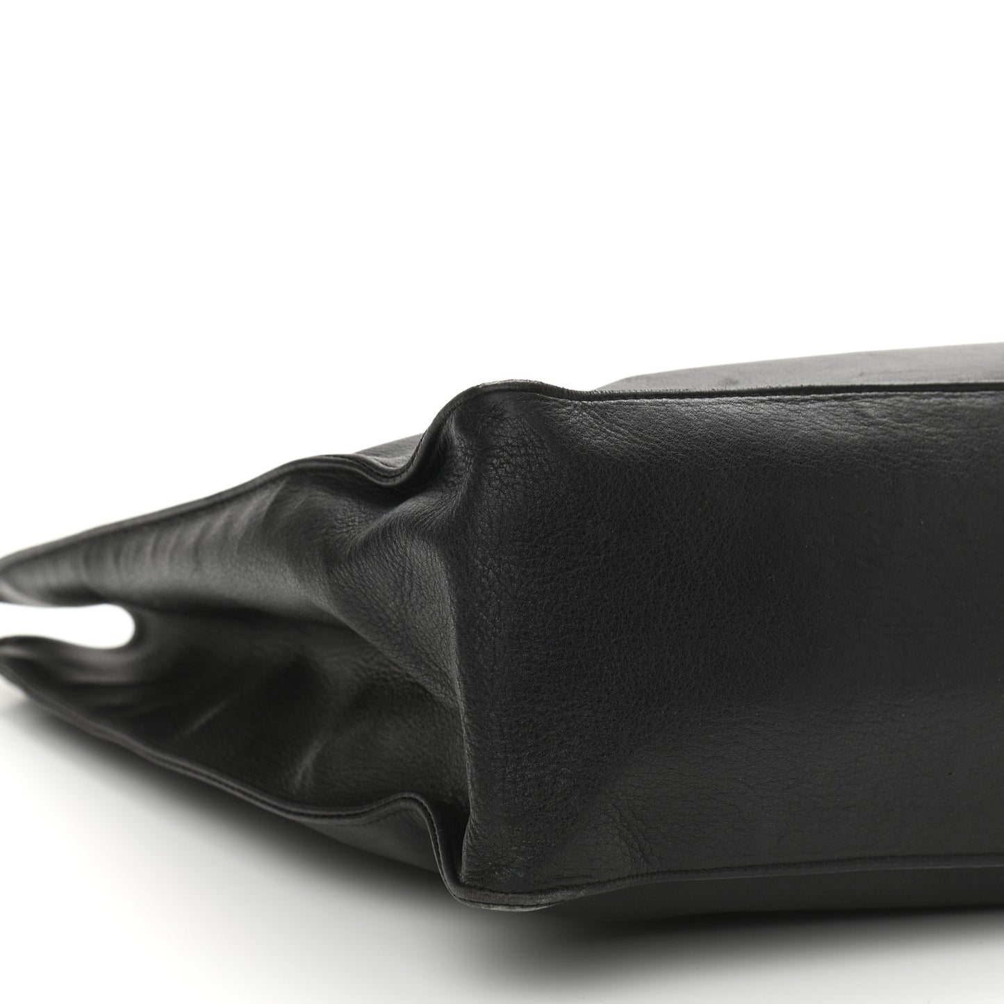 Calfskin CC Tote Black