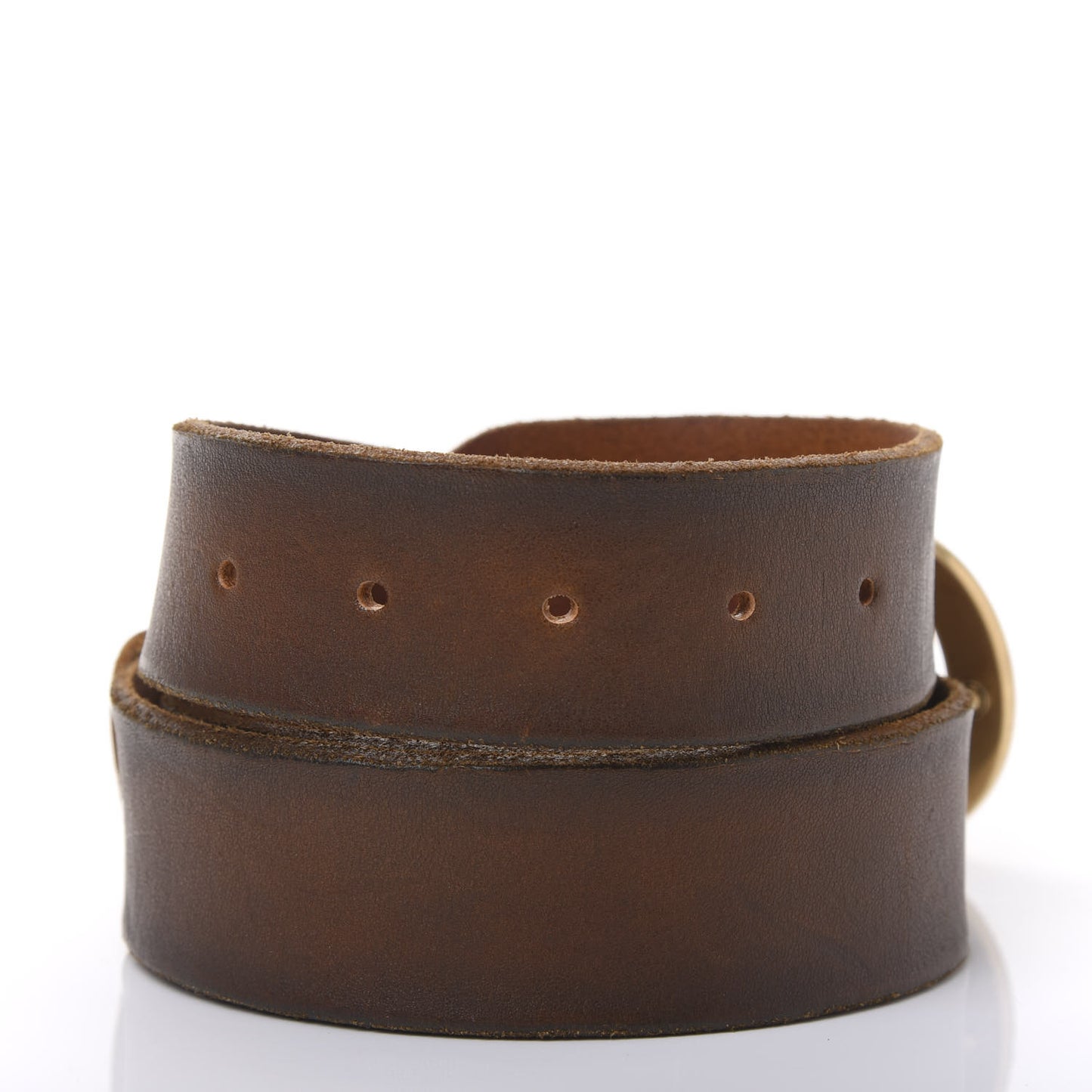 Faded Calfskin Double G 40mm Belt 95 38 Cuir
