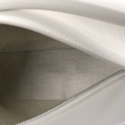 Loewe Soft Grained Calfskin Small Puzzle Edge Bag Soft White 5 of 8