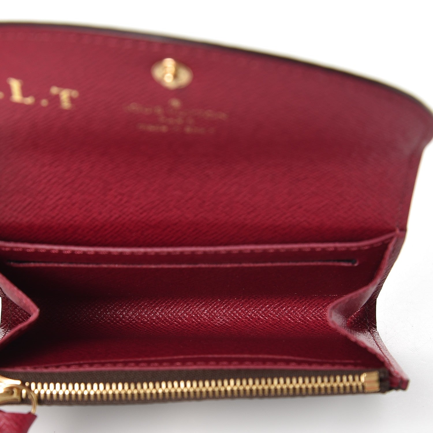 Louis Vuitton Monogram Rosalie Coin Purse Fuchsia 5 of 7