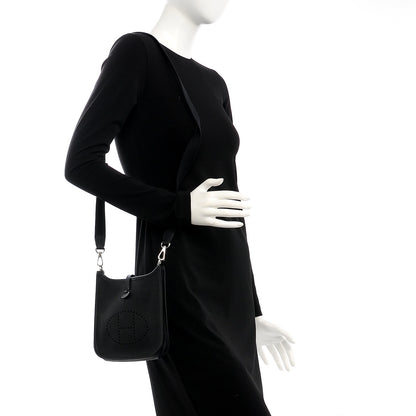 Hermes Epsom Evelyne TPM Black 2 of 8