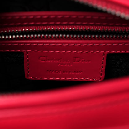 Christian Dior Patent Cannage Medium Lady Dior Red 6 of 17