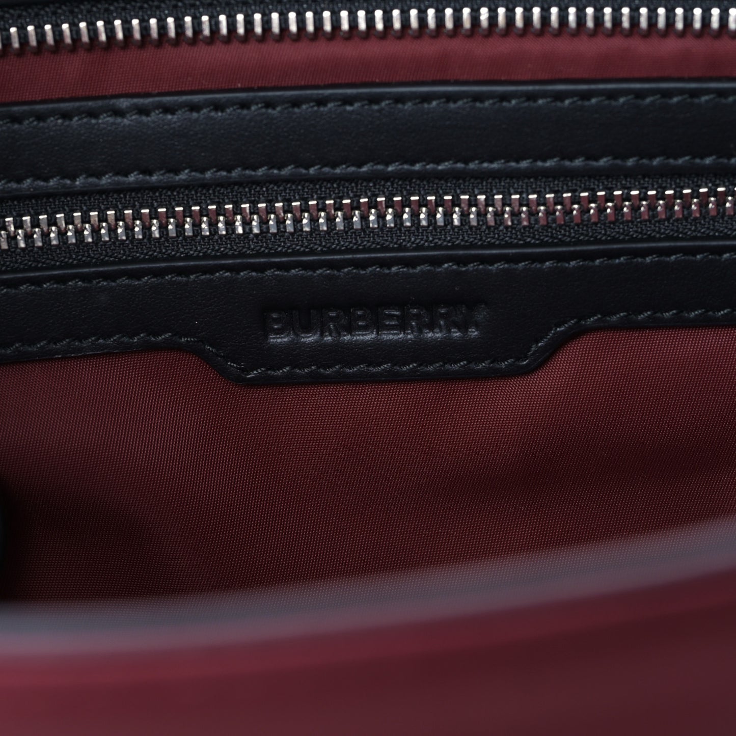 Nylon Logo Small Ardwell Tote Dark Red
