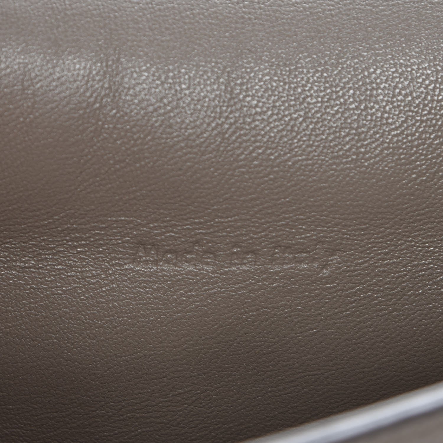 Celine Grained Calfskin Medium Trotteur Taupe 6 of 7