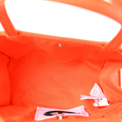 Telfar Vegan Leather Small Shopping Bag Orange 5 of 8