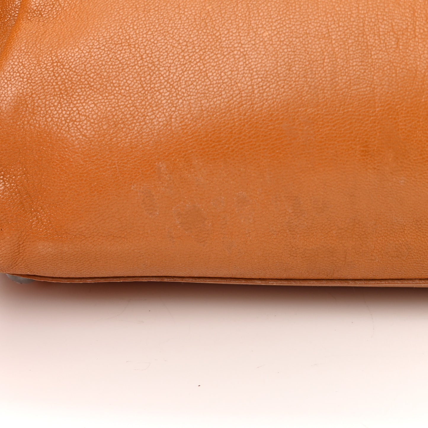 Goatskin Medium Peekaboo Iconic Satchel Camel