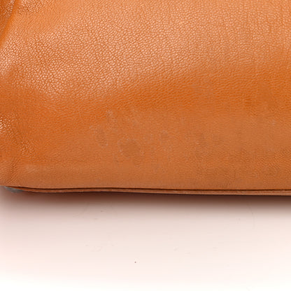Fendi Goatskin Medium Peekaboo Iconic Satchel Camel 20 of 20
