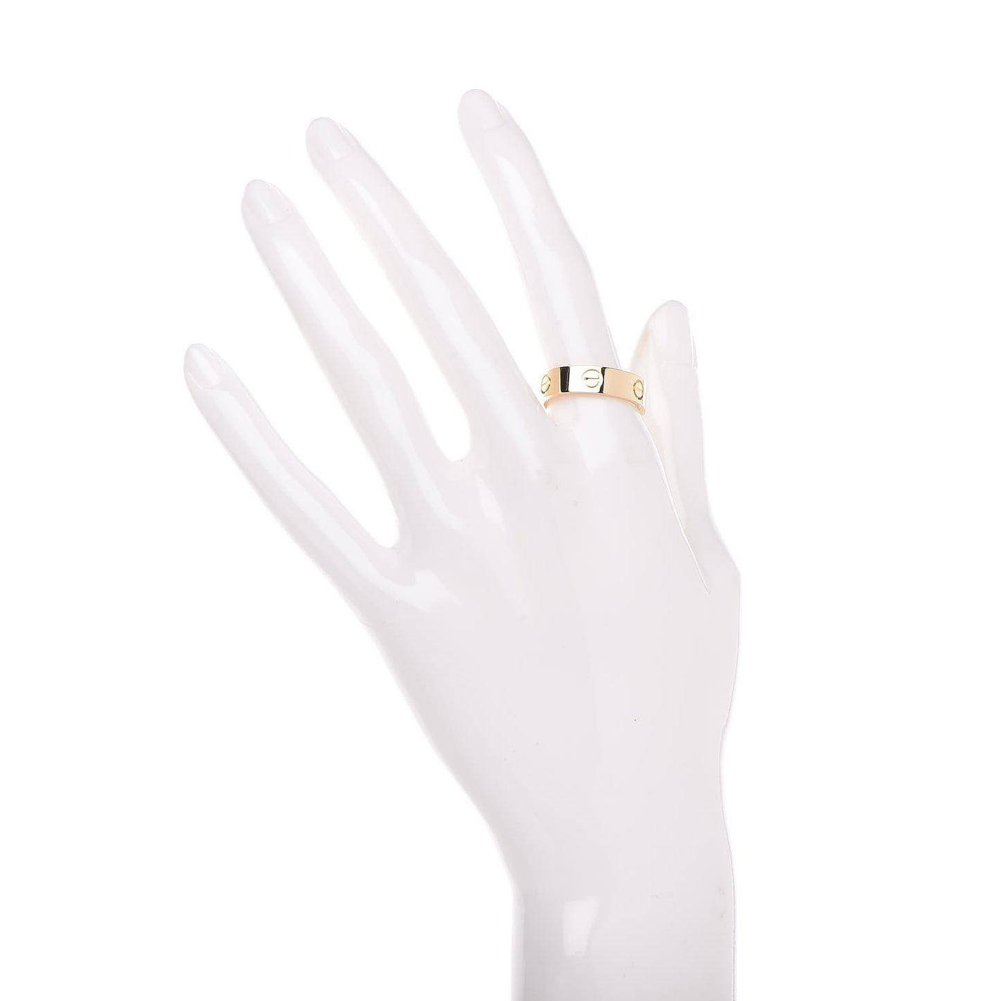 18K Yellow Gold 5.5mm LOVE Ring 58 8.25