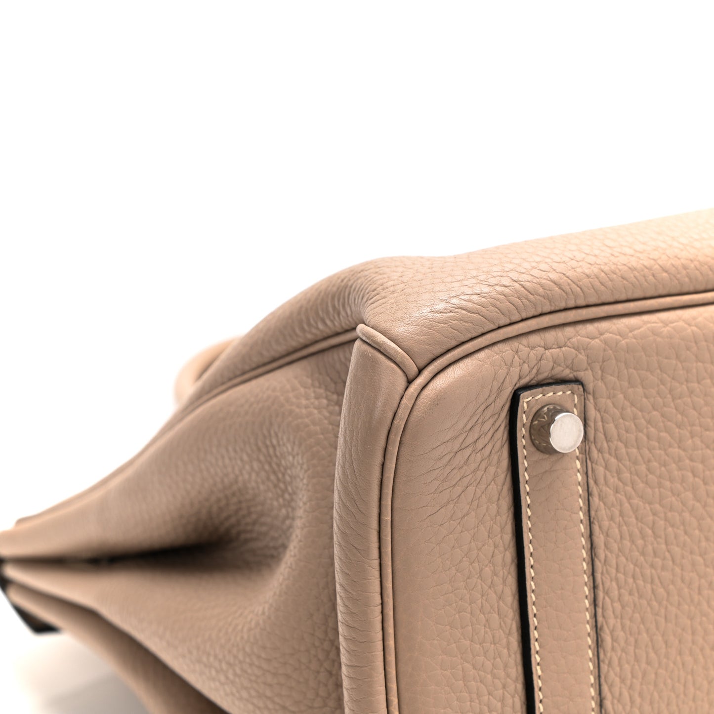 Taurillon Clemence Birkin 35 Gris Tourterelle