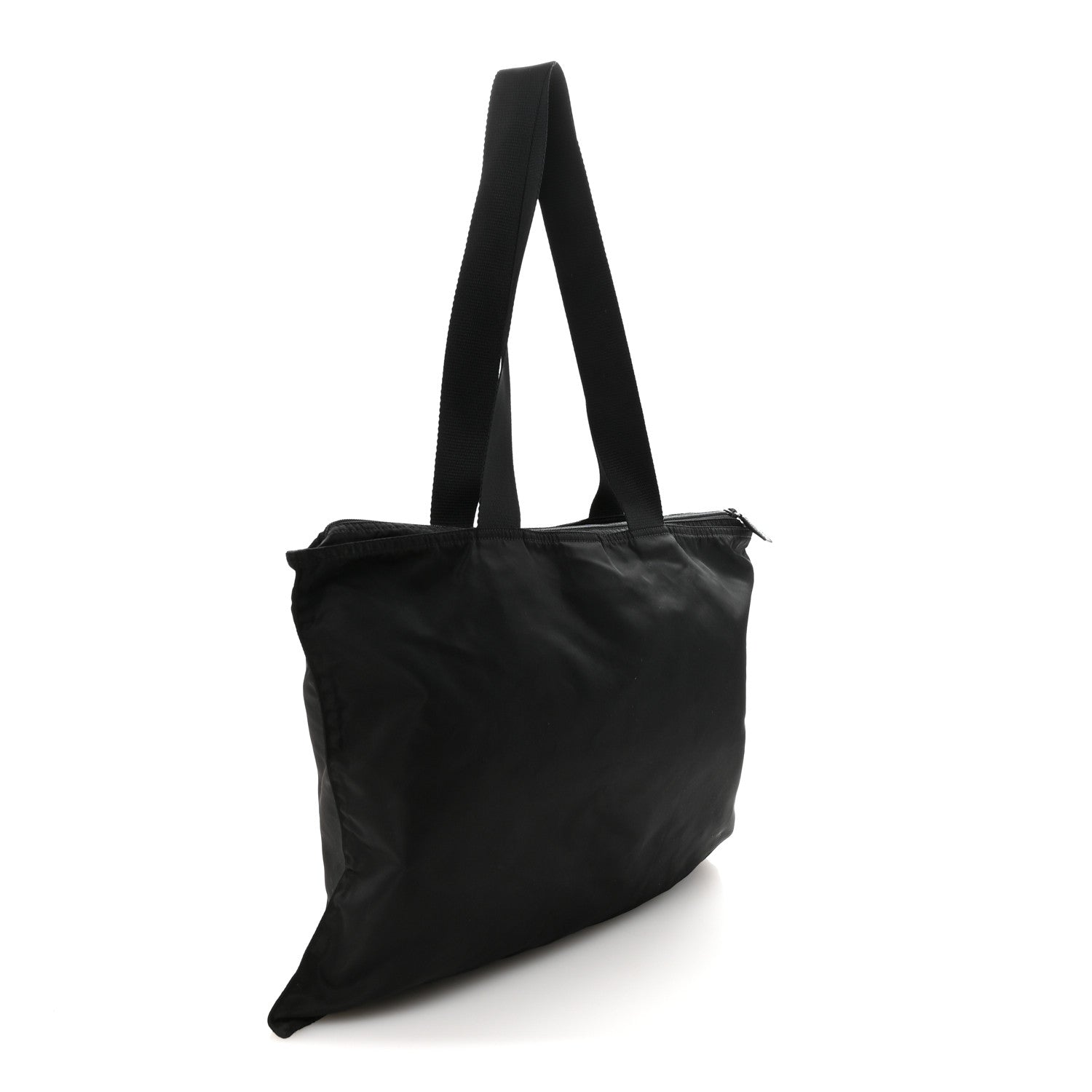Prada Tessuto Nylon Tote Black 3 of 9
