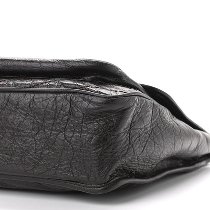 Saint Laurent Crinkled Calfskin Matelasse Monogram Large Niki Chain Satchel Tulip 10 of 12