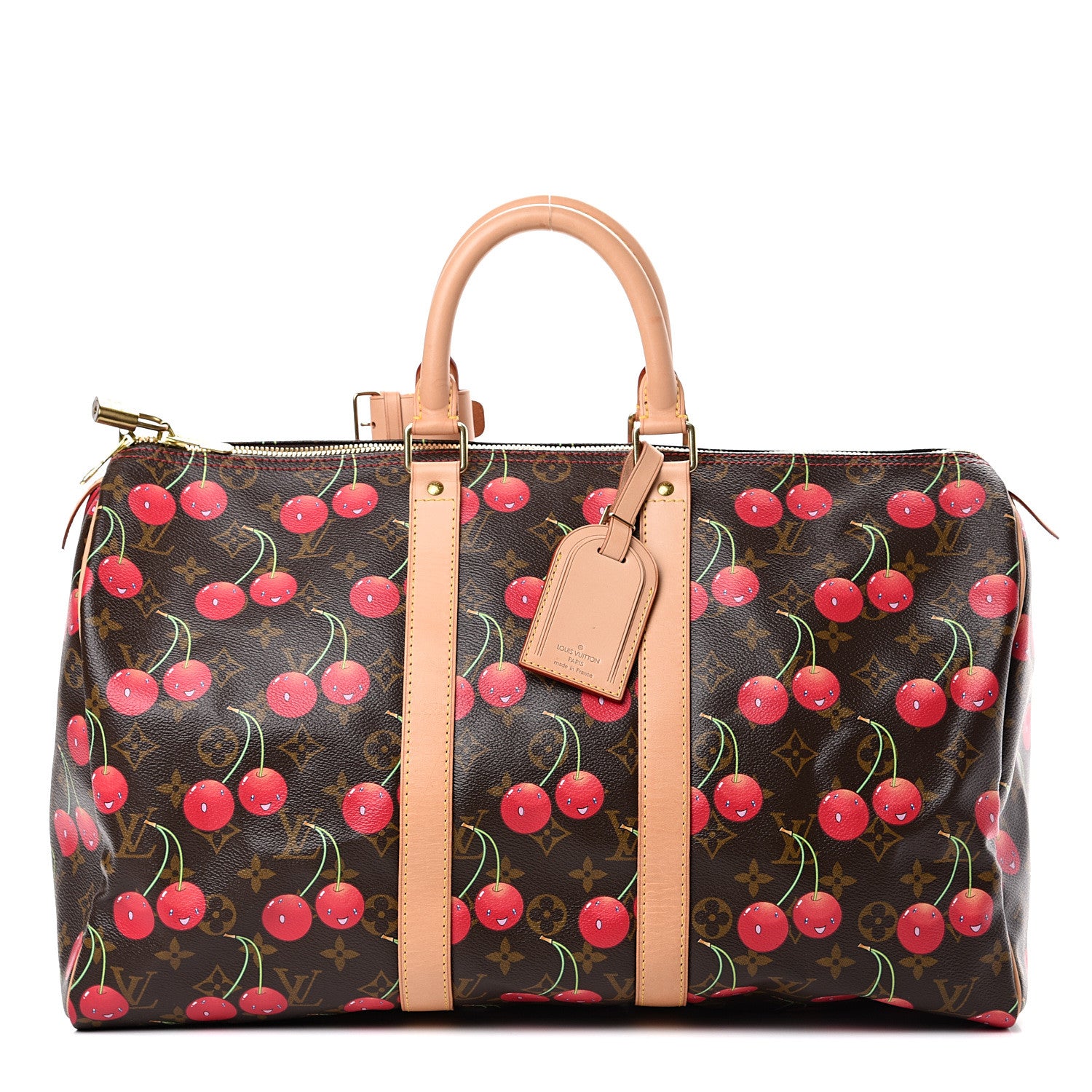 Louis Vuitton Monogram Cerises Keepall 45 1 of 11