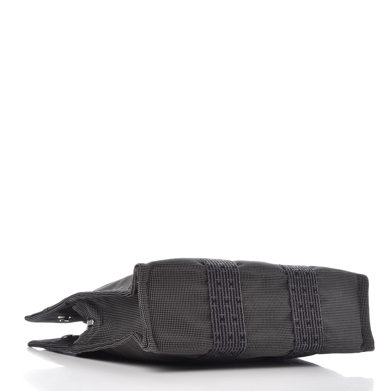 Hermes Canvas Herline PM Tote Grey 4 of 7