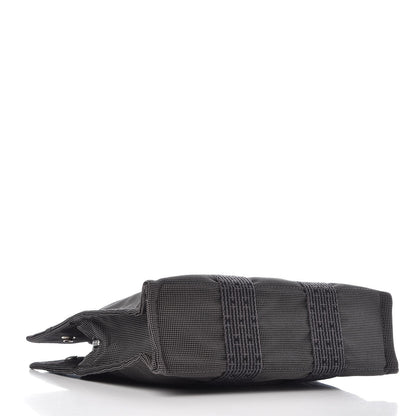 Hermes Canvas Herline PM Tote Grey 4 of 7