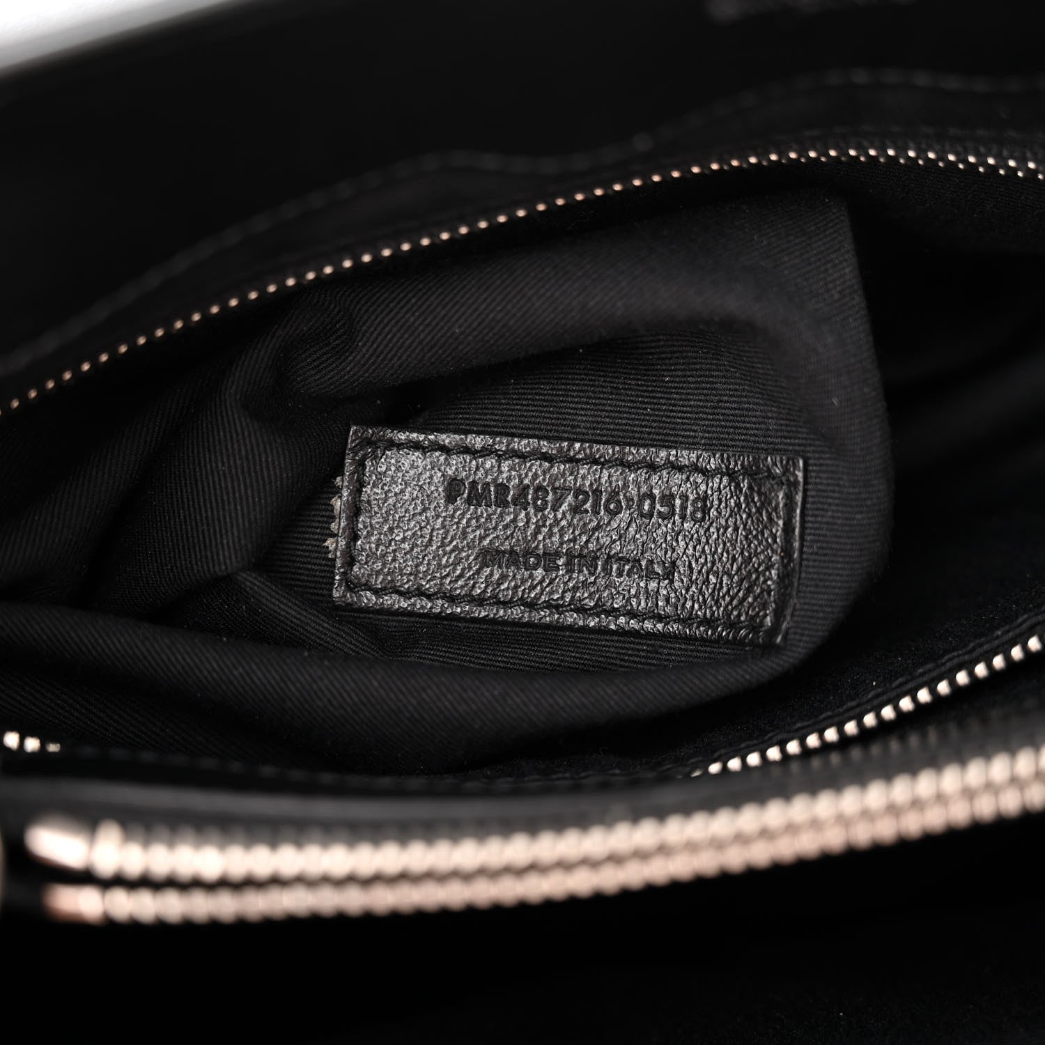 Saint Laurent Calfskin Y Quilted Monogram Medium Loulou Chain Satchel Black 7 of 10