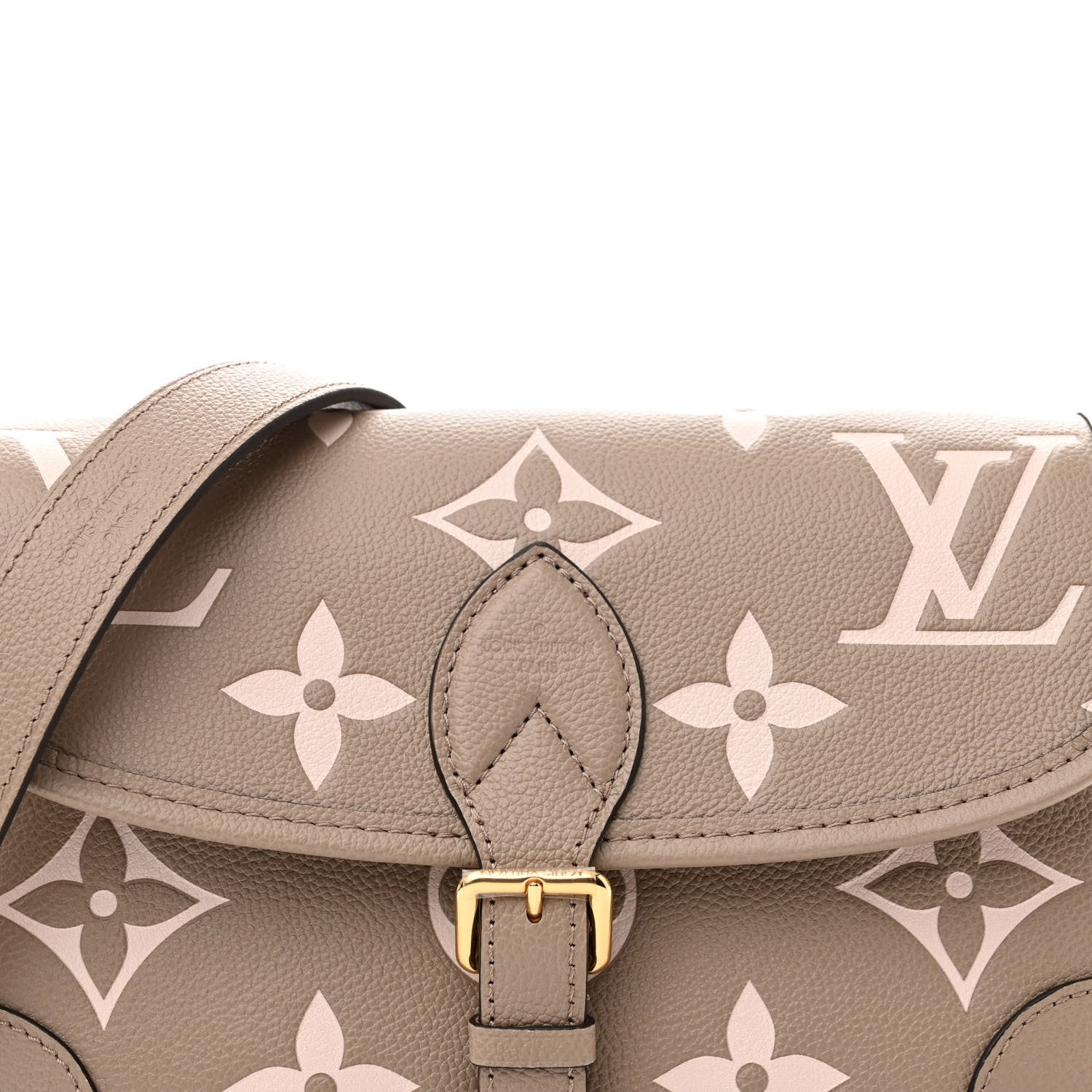 Louis Vuitton Empreinte Monogram Giant Diane Tourterelle Creme 7 of 10