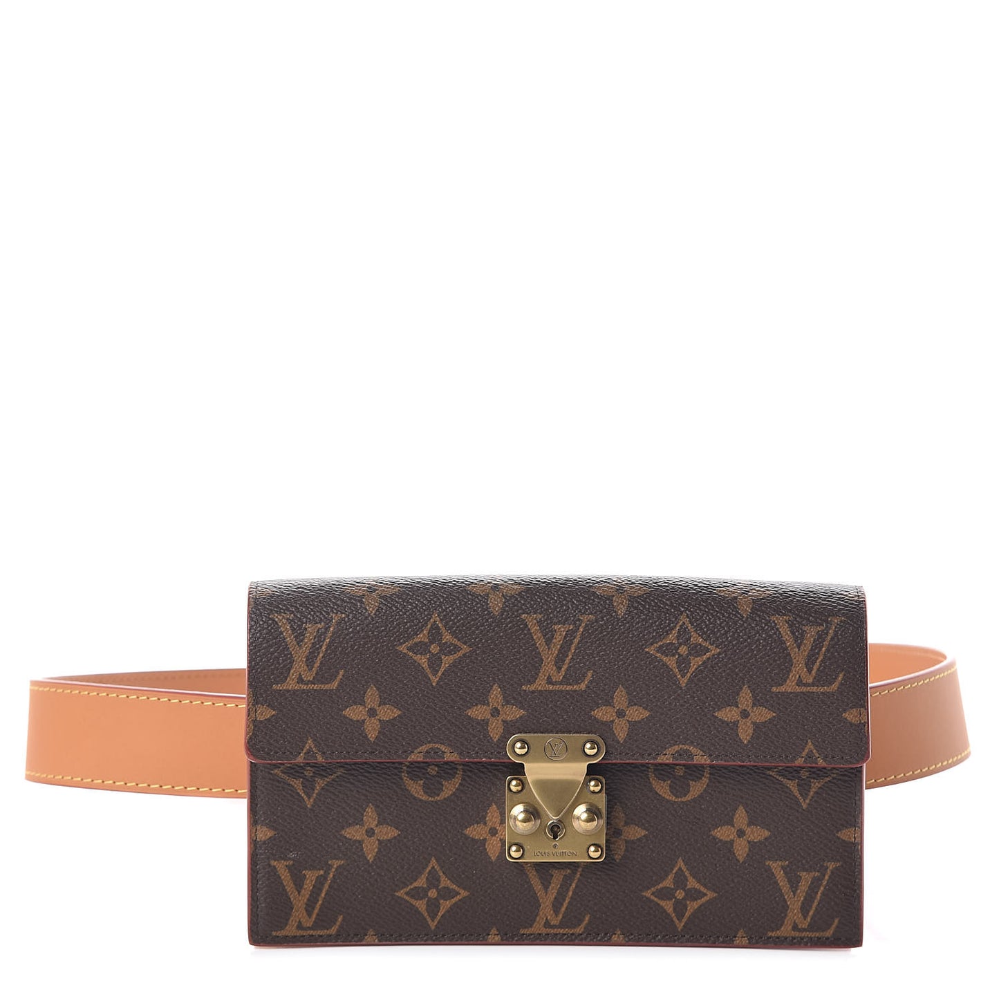 Monogram S Lock Belt Pouch MM