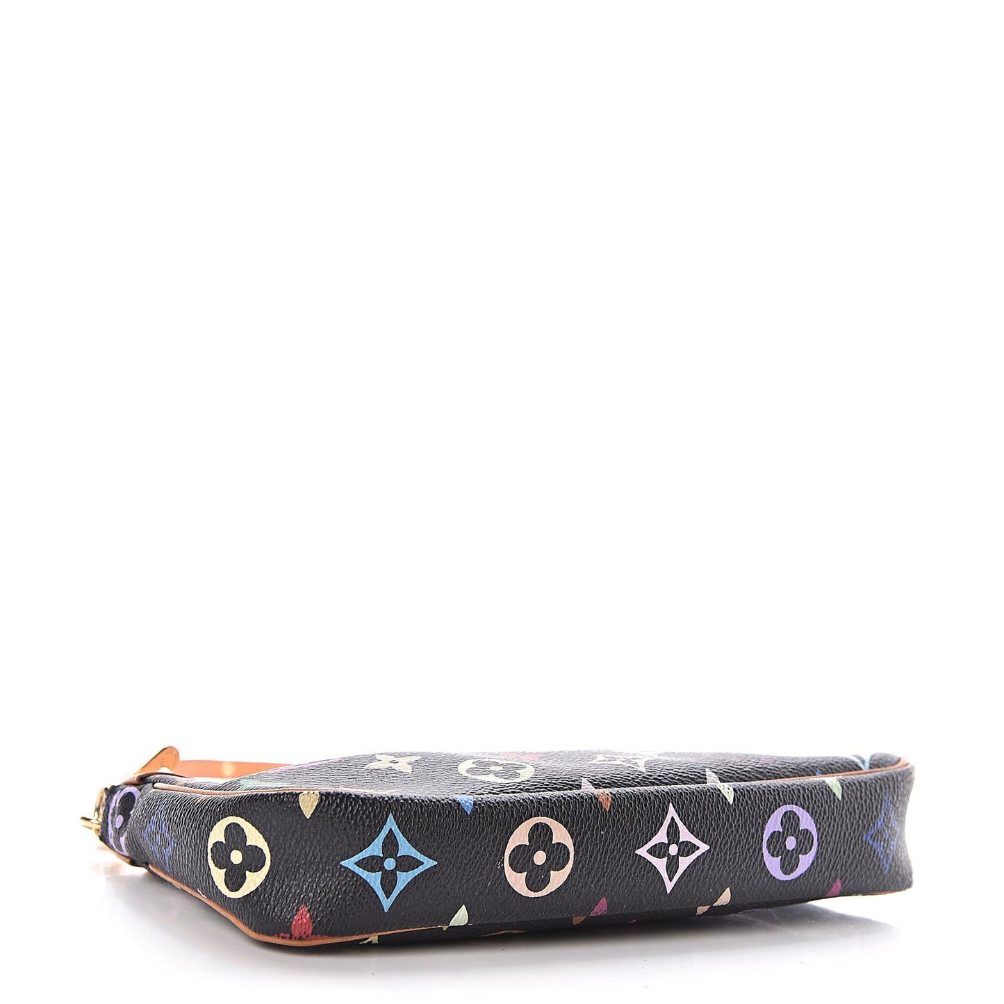 Monogram Multicolor Pochette Accessories Black