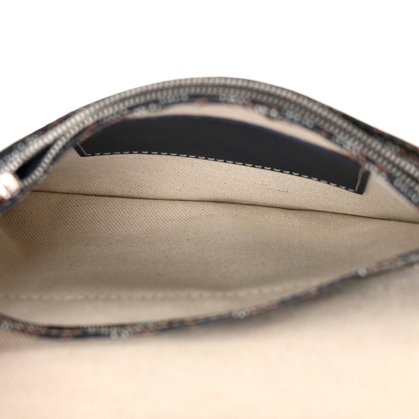 Goyardine Plumet Wallet Clutch Navy