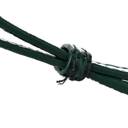 Balenciaga Shiny Calfskin Crocodile Embossed Hourglass Top Handle Bag XS Forest Green 11 of 11