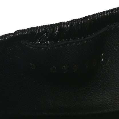 Chanel Lambskin Shiny Goatskin Calfskin Ballerina Flats 39.5 Black 8 of 9
