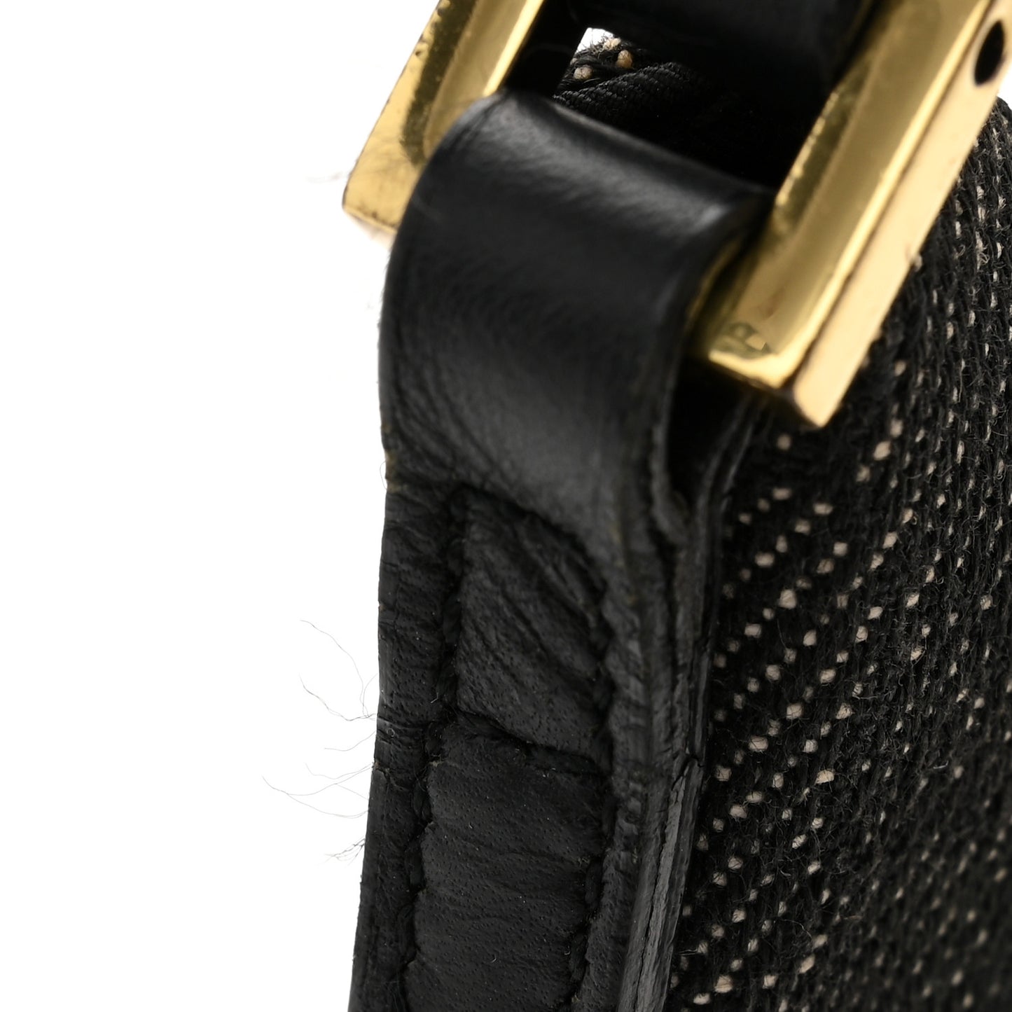 Denim Monogram Pochette Black