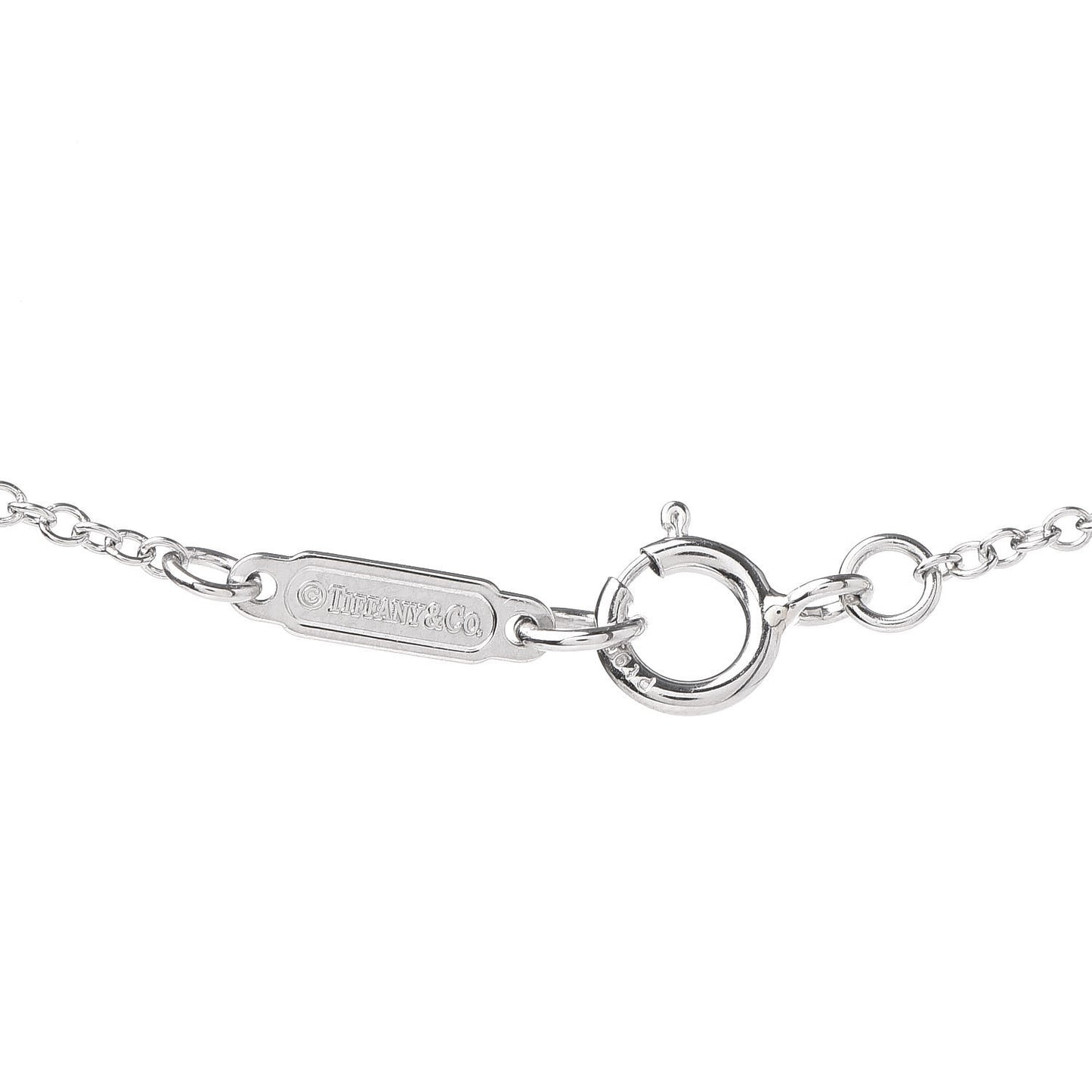 Platinum Diamond Heart Pendant Necklace