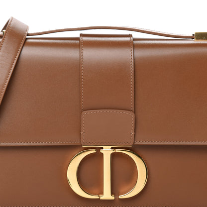 Christian Dior Smooth Calfskin 30 Montaigne Flap Bag Brown 10 of 11