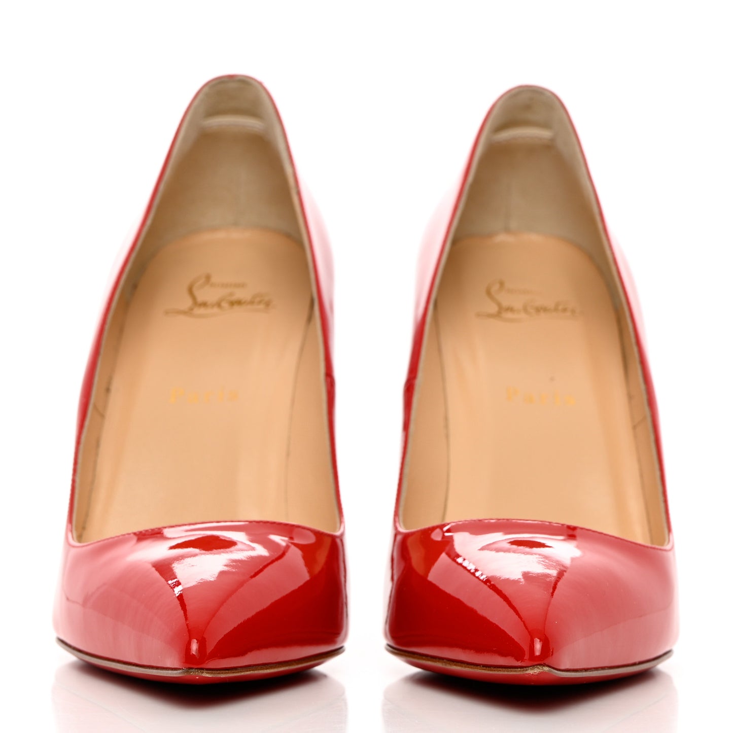 Patent Batignolles 100 Pumps 39.5 Rouge Lipstick