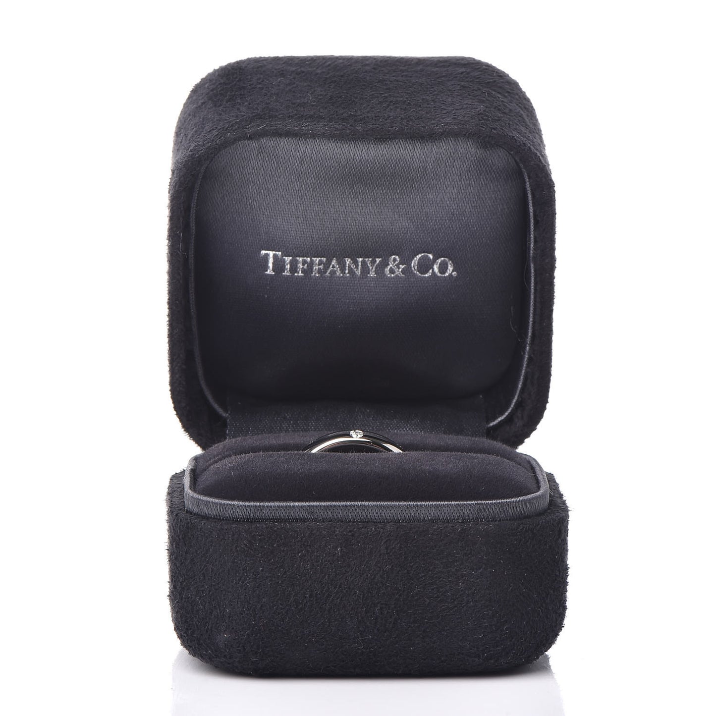 Platinum Diamond Elsa Peretti Etoile Band Ring 49 4.75