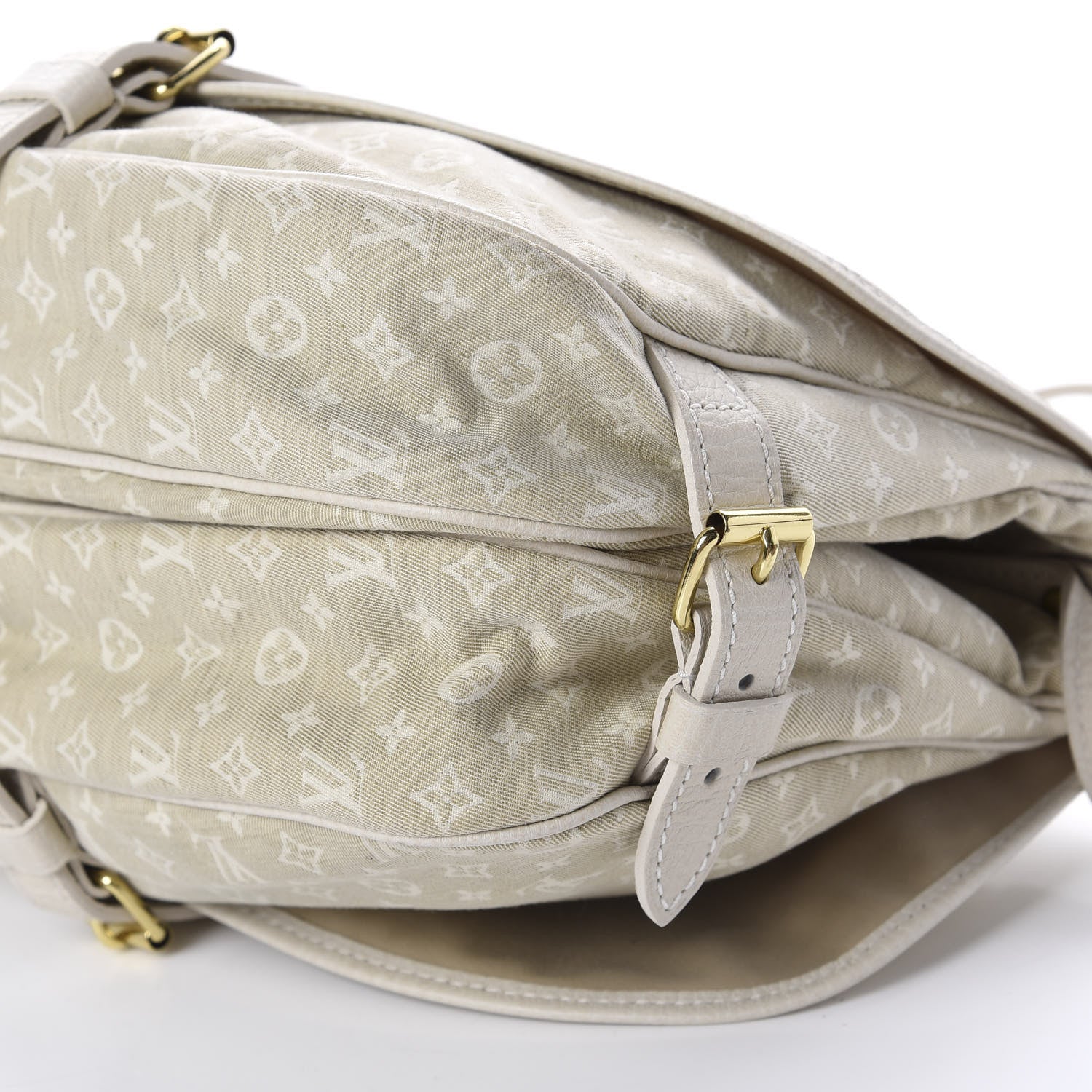 Louis Vuitton Monogram Mini Lin Saumur Dune 8 of 12