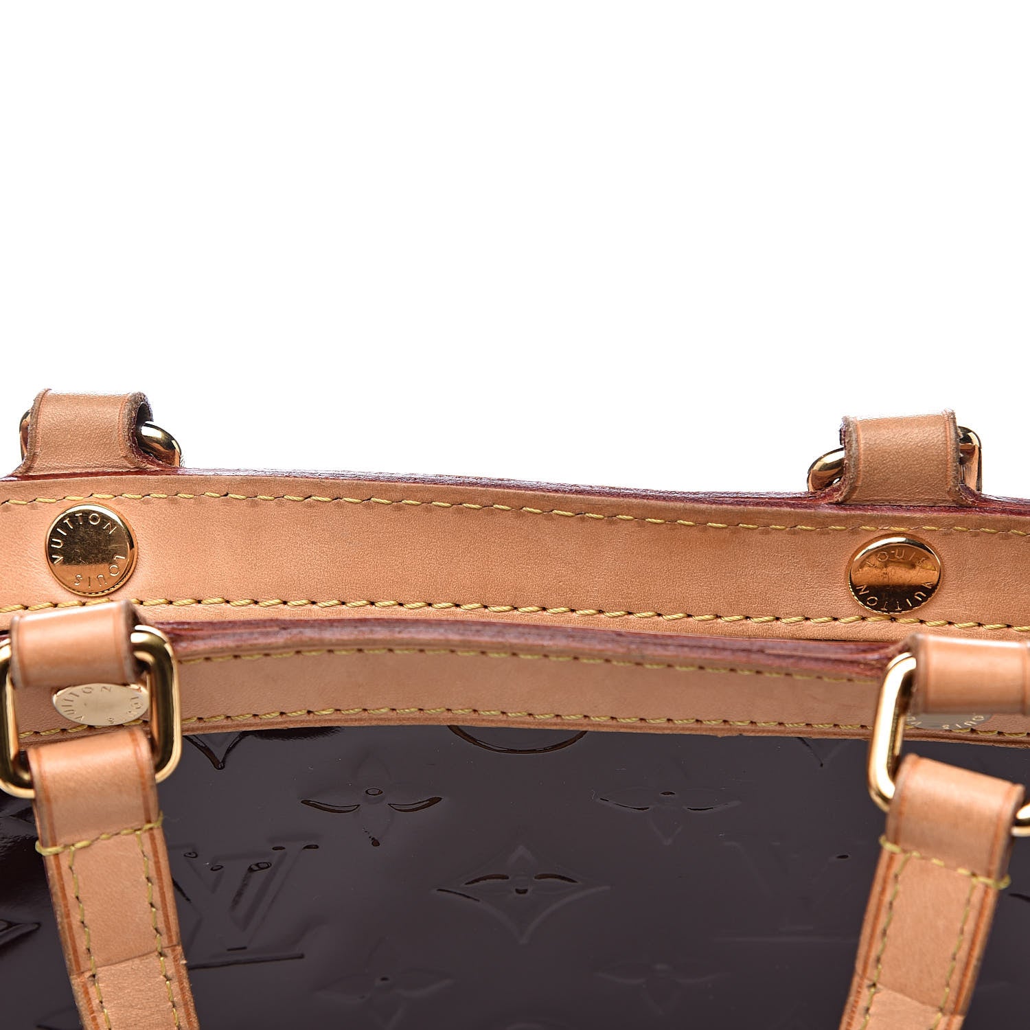Louis Vuitton Vernis Brea MM Amarante 9 of 14