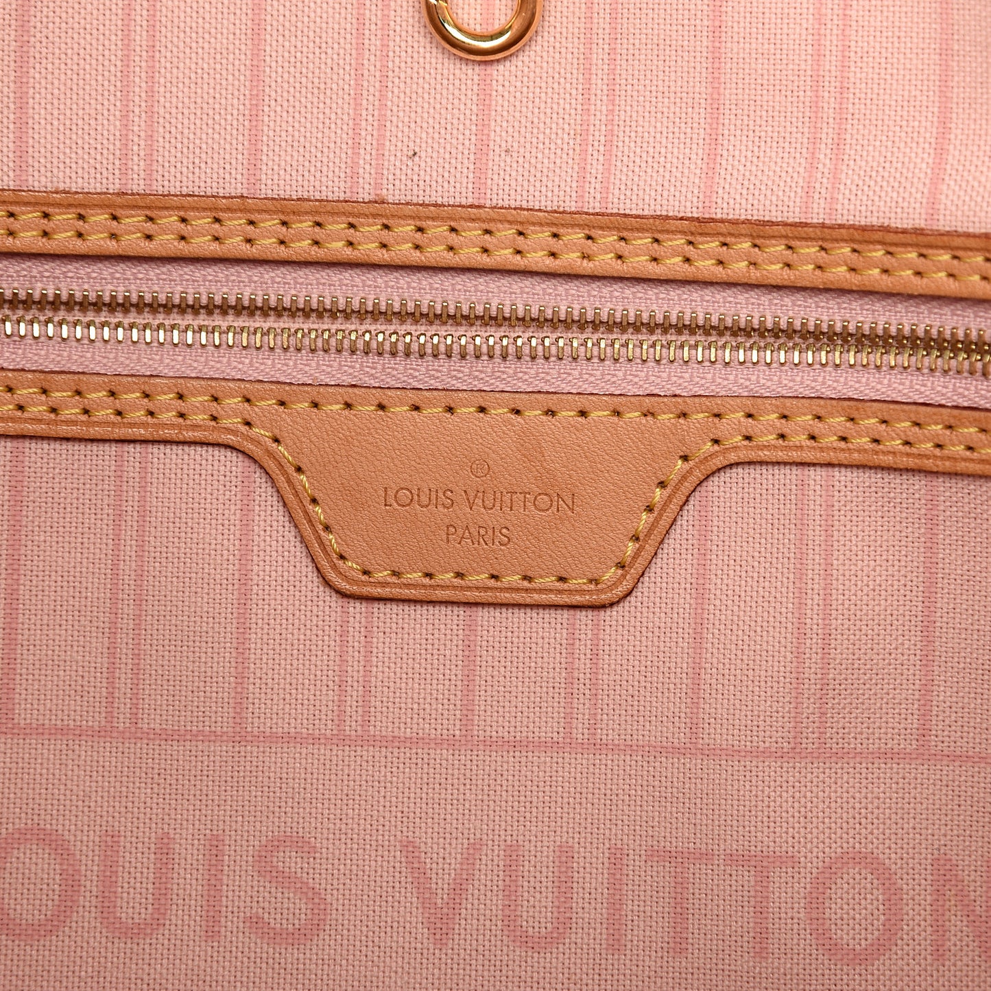 Damier Azur Neo Neverfull MM Rose Ballerine