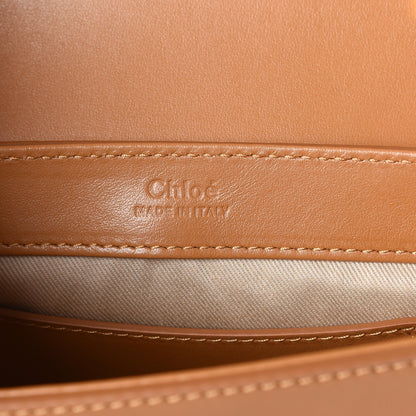Chloe Calfskin Mini C Double Carry Autumnal Brown 6 of 8