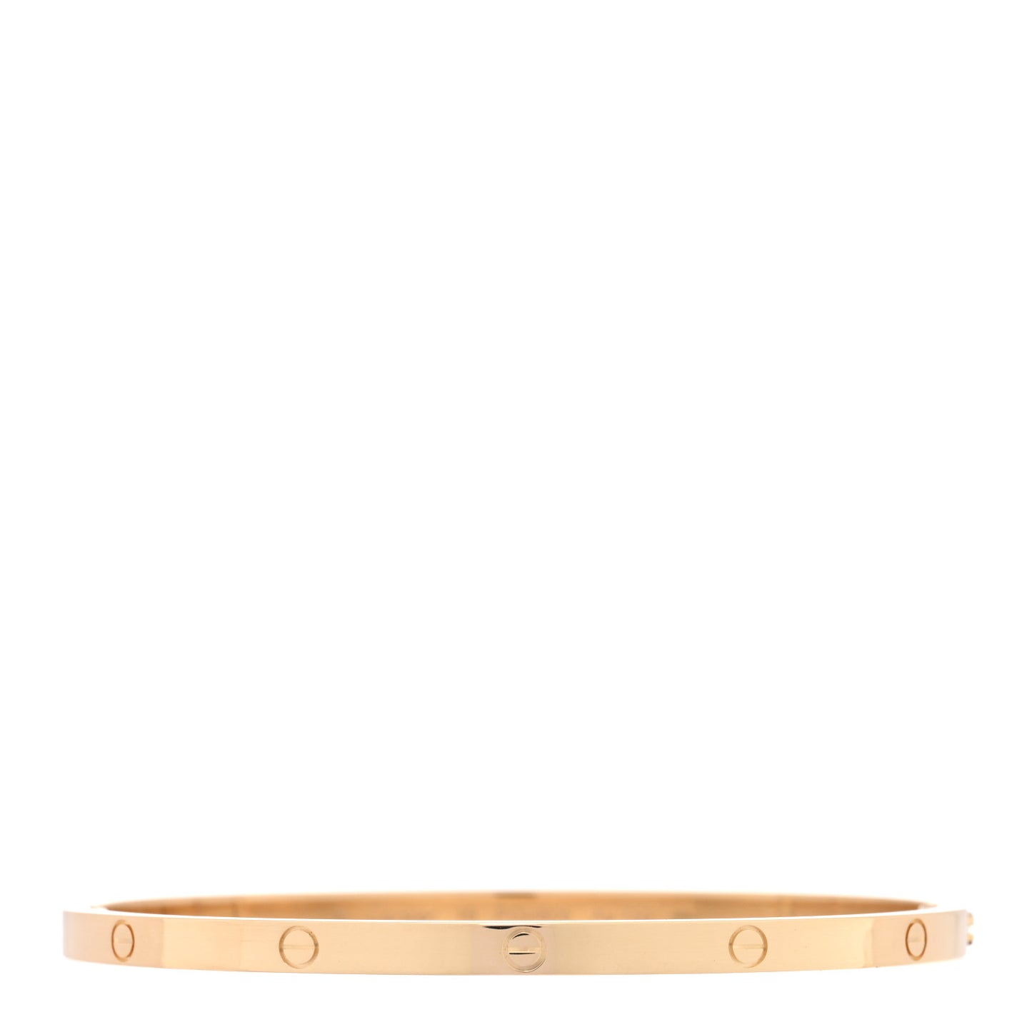 18K Yellow Gold Small LOVE Bracelet 18