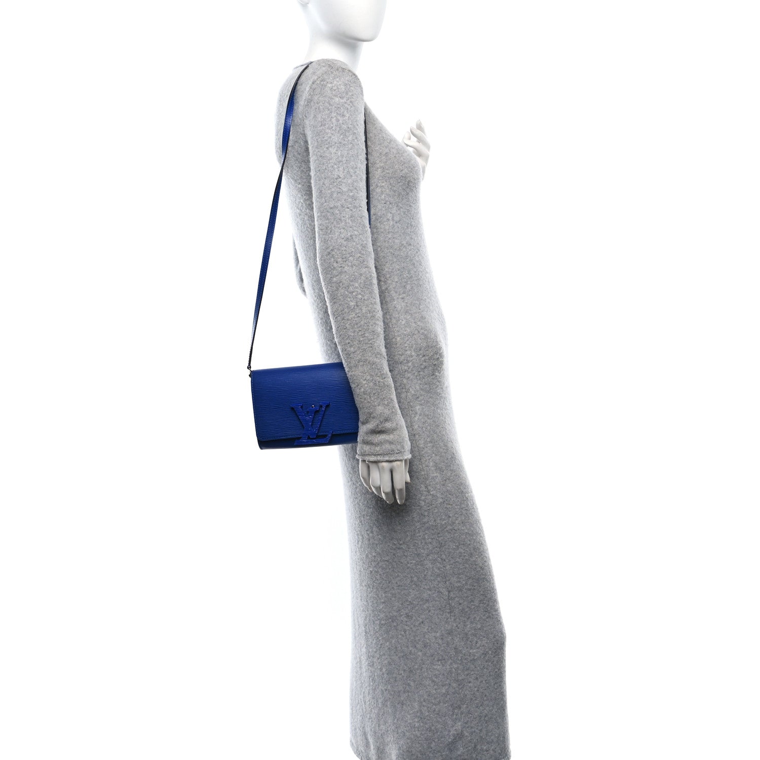Louis Vuitton Epi Louise Strap PM Blueberry 2 of 9