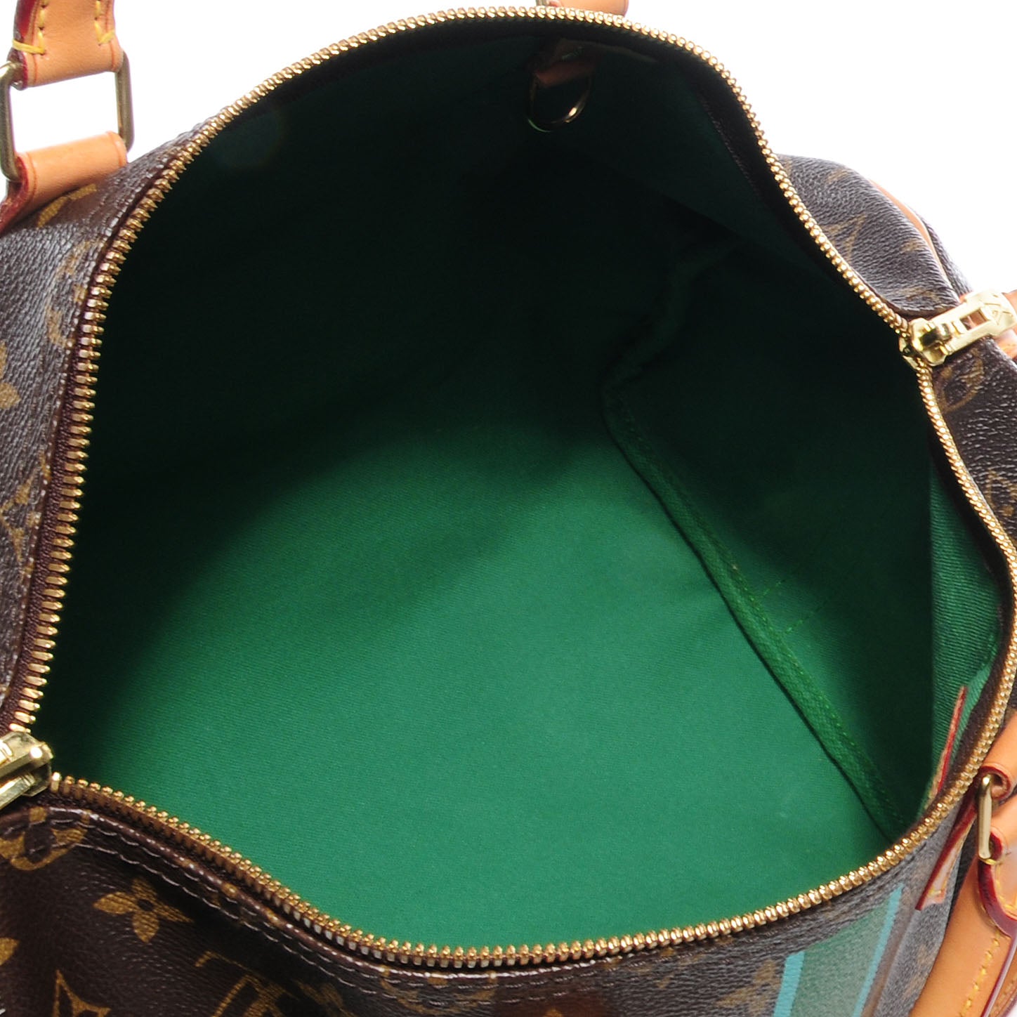 Louis Vuitton Monogram My LV Heritage Speedy Bandouliere 35 Vert and Blue Clair 5 of 7