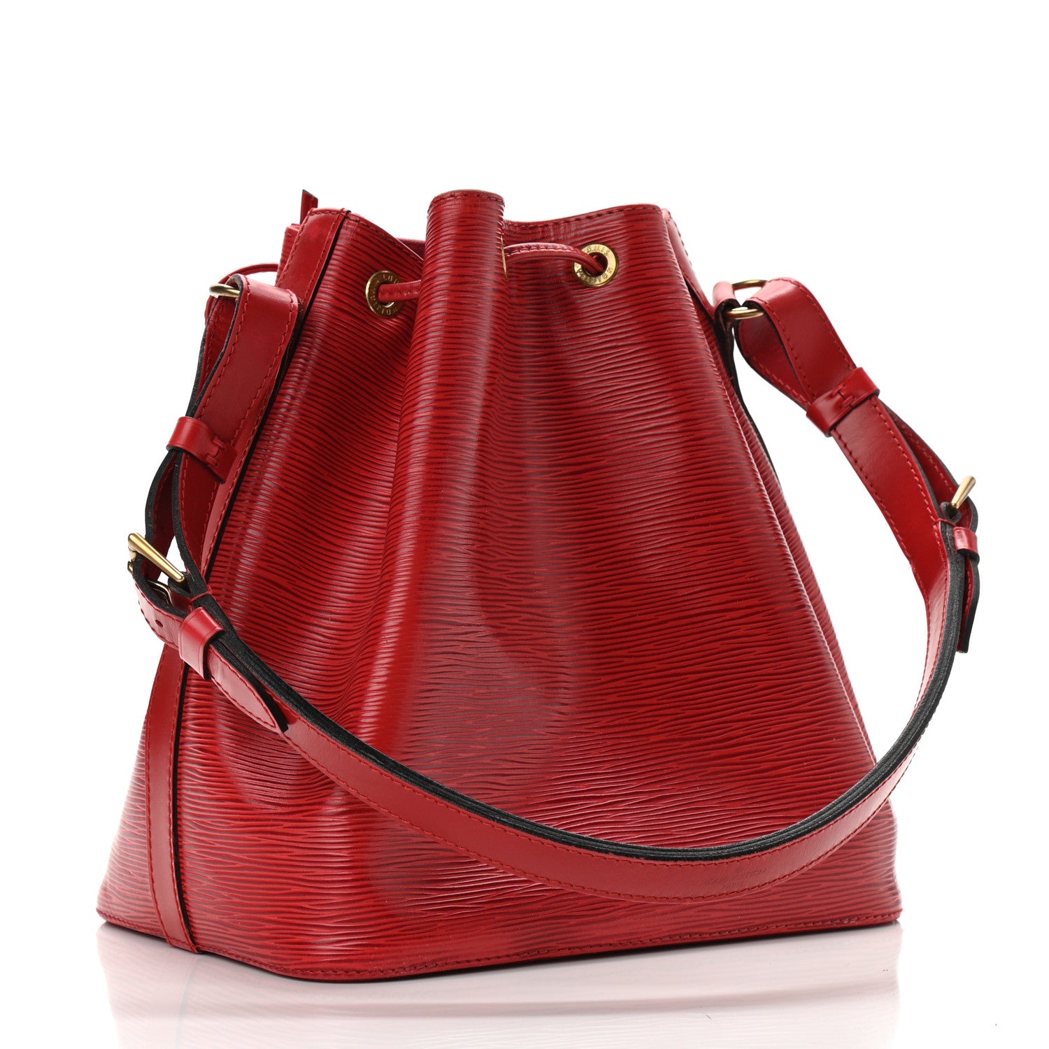 Louis Vuitton Epi Petit Noe Castillan Red 3 of 11