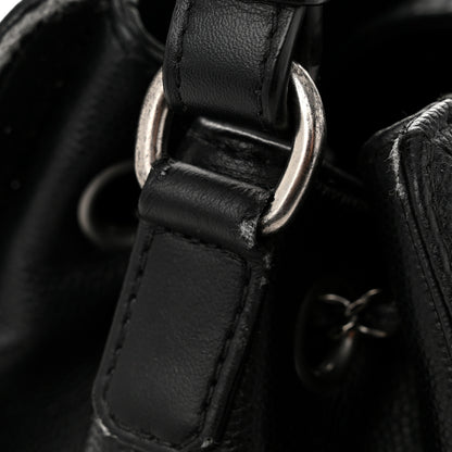 Chanel Caviar Quilted Small CC Bucket Bag Black 14 of 14