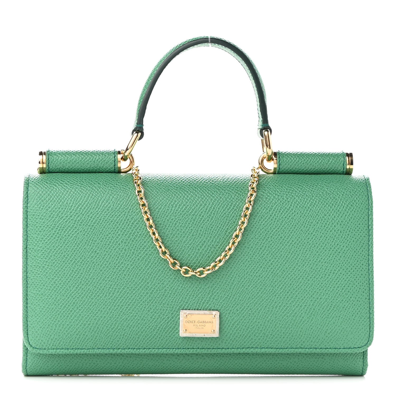 Dolce & Gabbana Dauphine Mini Von Bag Verde Muschio 1 of 8