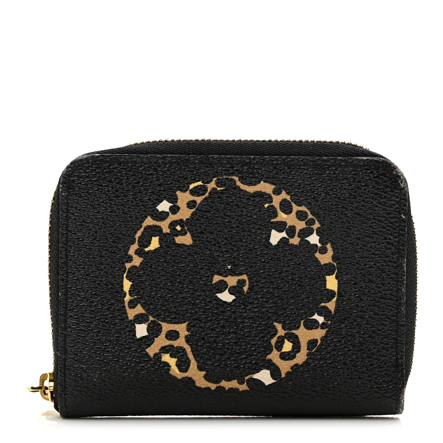 Louis Vuitton Monogram Giant Jungle Zippy Coin Purse Black 1 of 7